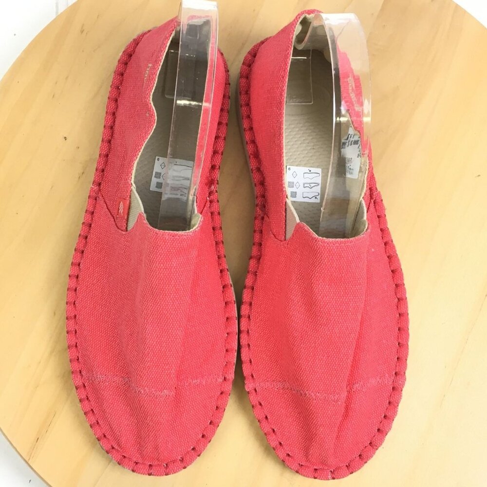 Havaianas Alpargata Apache Red Slip On  Shoes  Womens Size 7